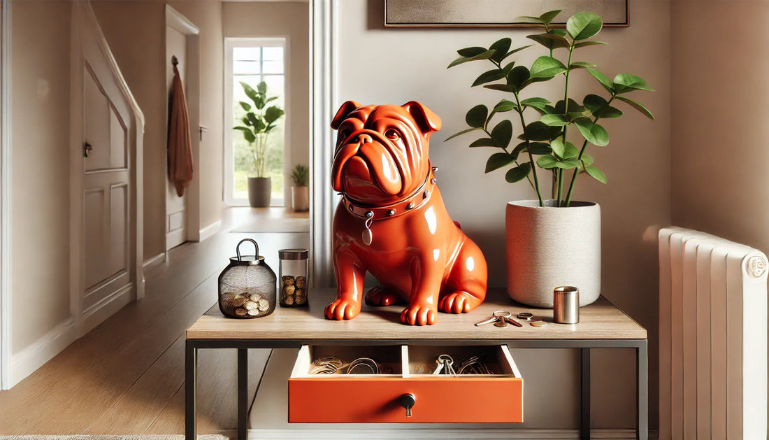 10 Creative Ways to Style Your Home with the Resin Bulldog Storage Sculpture
