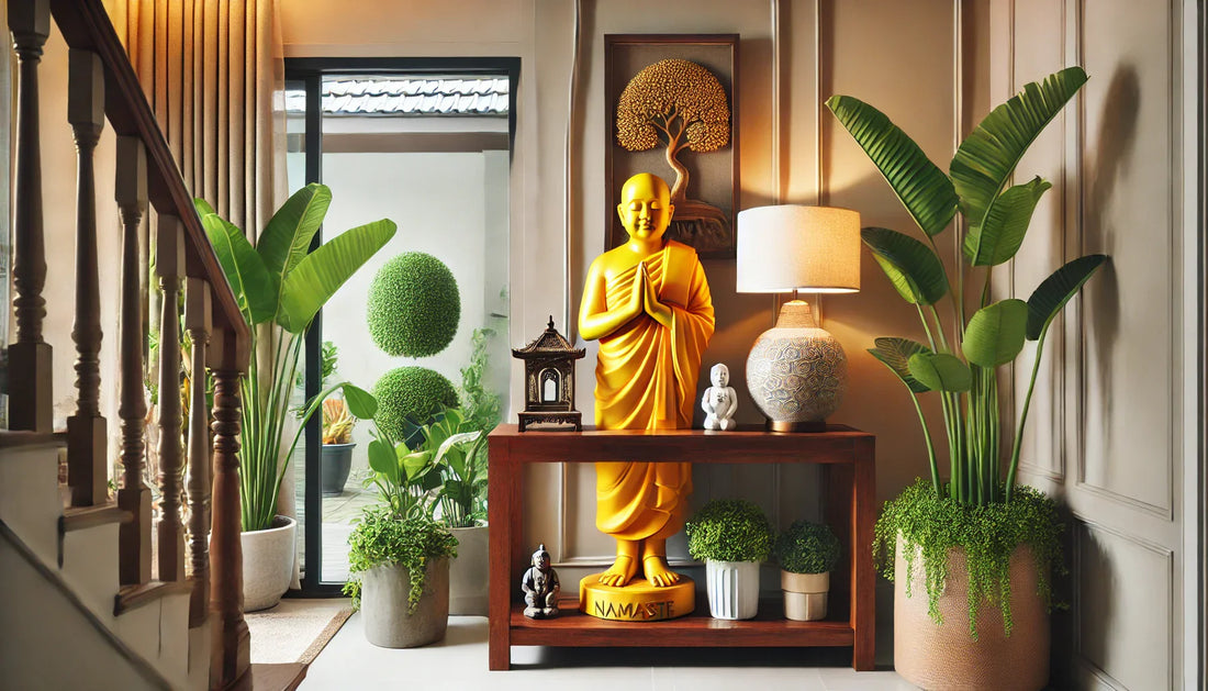 How to Style Your Home with Namaste Monk Statues Expert Tips