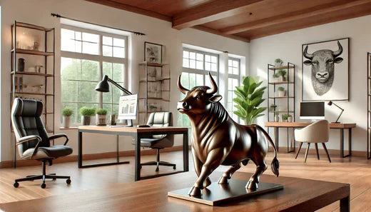Vastu Tips for Home Decor How a Charging Bull Statue Attracts Wealth